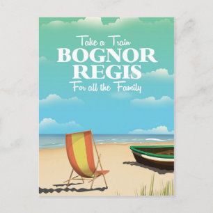 Bognor Regis vintage reisposter Briefkaart