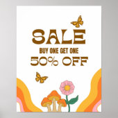 BOGO à 50% de réduction de la vente Signe, affiche (Devant)