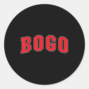 Bogo Filippijnen Souvenirs Filipinos Bogo Ronde Sticker