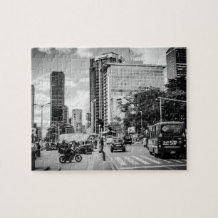 Bogotá, Colombia City Streets Legpuzzel