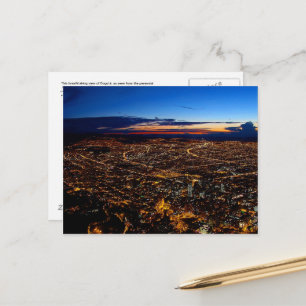 Bogotá Colombia Travel Post Kaart