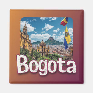 Bogotá Colombia Vakantie Aandenken Voor Reisliefhe Magneet
