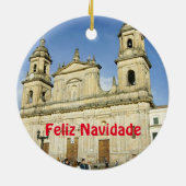 Bogota Colombie Ornement de Noël panoramique (Dos)
