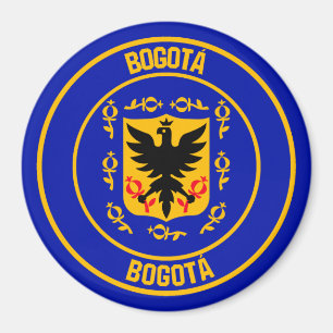 Bogotá Round Emblem Magneet
