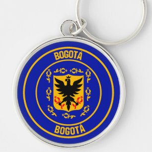 Bogotá Round Emblem Sleutelhanger