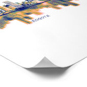 Bogota Skyline Poster (Hoek)