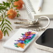 Bogota Skyline Sleutelhanger (Voorkant Rechts)