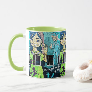 Bogotá Straatkunst Mok