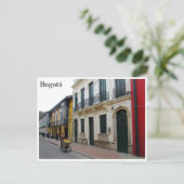 bogota straten briefkaart (Staand voorkant)