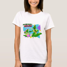BOGP Lizard AP: T-shirt van de Prestaties van vrou
