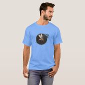 Bogue - T-shirt noir de base (Devant entier)