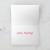 bogues sortant sur invitation de fête - Personnali (Intérieur)