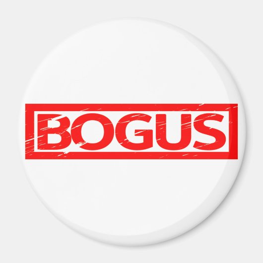 Bogus Stamp Magneet (Voorkant)
