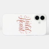 Boheem Roze Script Typografie Case-Mate iPhone Case (Achterkant (horizontaal))