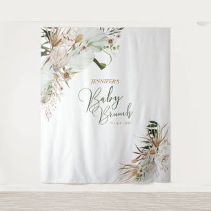 Boheemien Boho Baby Brunch Decoratie Achtergrond Wandkleed