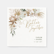 Boheemien Boho Bruiloft decoratie servetten