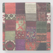 Boheems patchwork stenen Onderzetter (Voorkant)