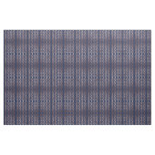 Boheems Roos Gold Navy Blue Ikat Pattern Stof (Yard (91,4 cm))