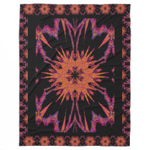 Boheemse Abstracte Golden Hyacint Bloemen