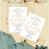 Boheemse Aquarel Bloem Neutraal Geslacht Kaart