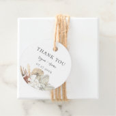 Boheemse Botanische Trouw Dank Je Bedankjes Labels (In situ)