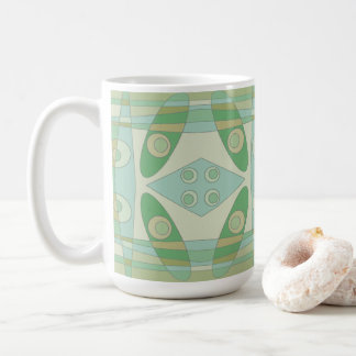 Boheemse Chintz Nieuwe Groene Olijf Koffiemok