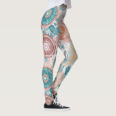 Boheemse droom Waterverf Leggings (Rechts)