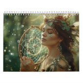 Boheemse droomvanger Spirituele kunst de inboorlin Kalender (Hoes)