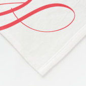 Boheemse flamingo's: Vrede, liefde en flamingo's Fleece Deken (Hoek)