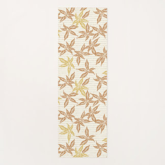 Boheemse flora retro botanische plant yogamat