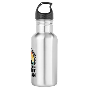 Boheemse herder Emotionele steun Mens Vintage  Waterfles