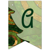 Boheemse kerstboom feest vlaggetjes (Derde vlag)