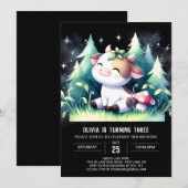 Boheemse kinderen Koe Verjaardag Kaart (Voorkant / Achterkant)