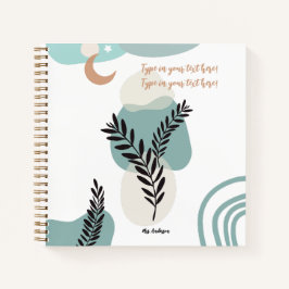 Boheemse leraar waardering Modern gebruik Notitieboek