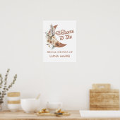 Boheemse Maan Bruiloft Feest Welkomstposter Poster (Keuken)