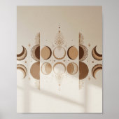 Boheemse maancyclus poster (Voorkant)