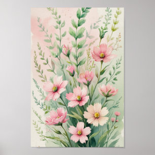 Boheemse muurkunst poster