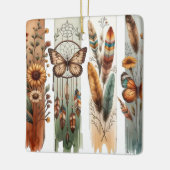 Boheemse Natuur Art Panel Keramisch Ornament (Links)