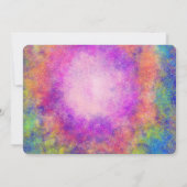 Boheemse nevel Art 50 en fantastische verjaardag Kaart (Achterkant)