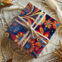 Boheemse Paisley Bloem Uitvaart Cadeaus voor Moede