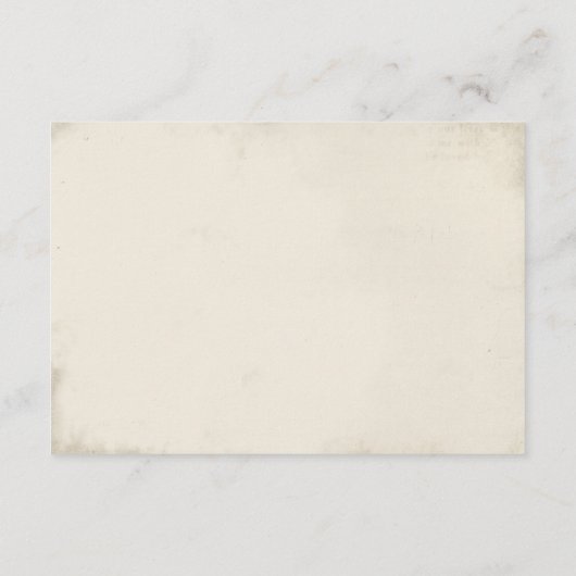 Boheemse Pauwveer Turquoise Wensput Bruiloft Informatiekaartje (Achterkant)