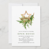 Boheemse Samenstelling KERSTVAKANTIE OPEN HUIS Kaart (Voorkant)