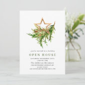 Boheemse Samenstelling KERSTVAKANTIE OPEN HUIS Kaart (Staand voorkant)