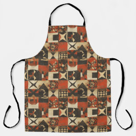 Boheemse stampatroon All-Over Print Schort