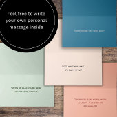 Boheemse stampatroon Moderne trouwplaatskaarten