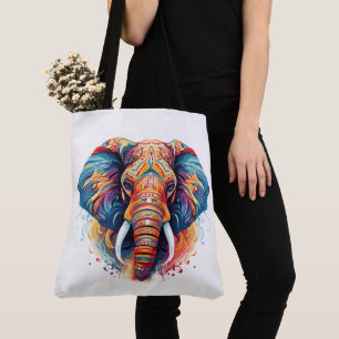Boheemse stijl olifant draagtas