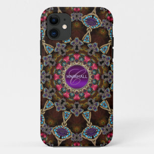 Boheemse Tapijt Kunst Monogram CaseMate iPhone 11 Hoesje