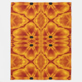 Boheemse Vuurbloemen 114 Fleece Deken (Voorkant)