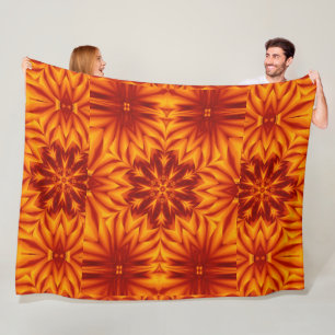 Boheemse Vuurbloemen 234 Fleece Deken