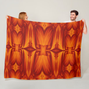 Boheemse Vuurbloemen 250 Fleece Deken
